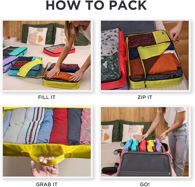 Large Packing Cubes for Suitcases