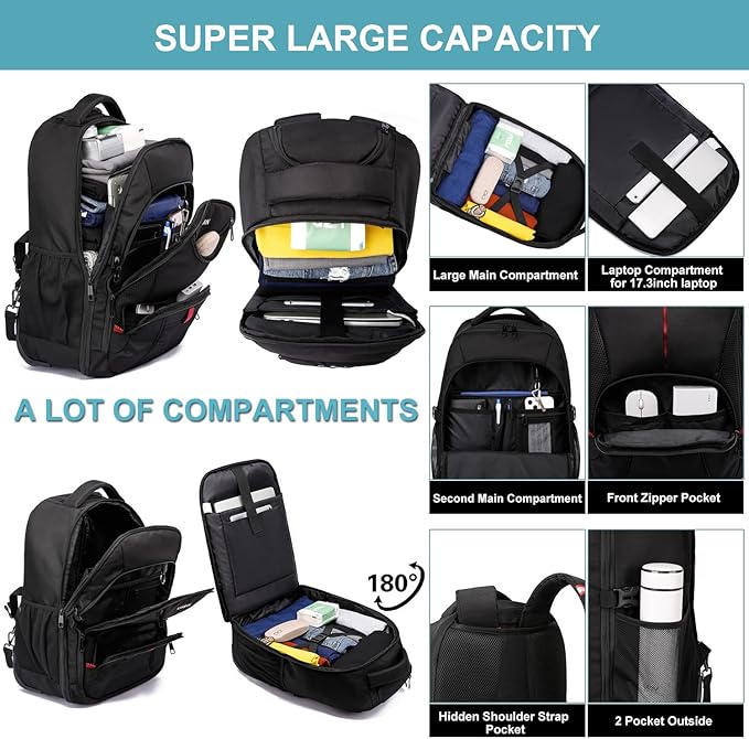 Rolling Backpack, Large Backpack