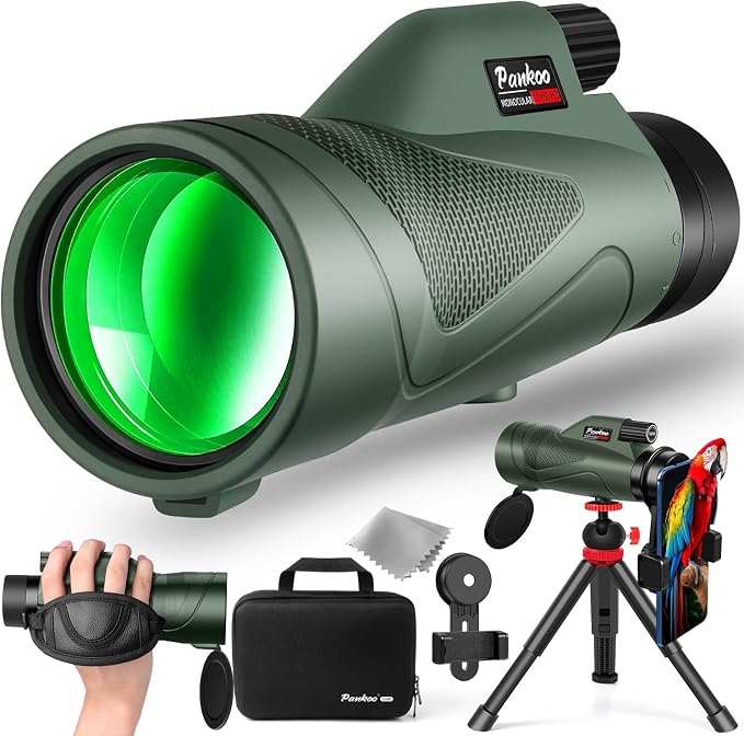 Pankoo 12x60 HD Monocular Telescope