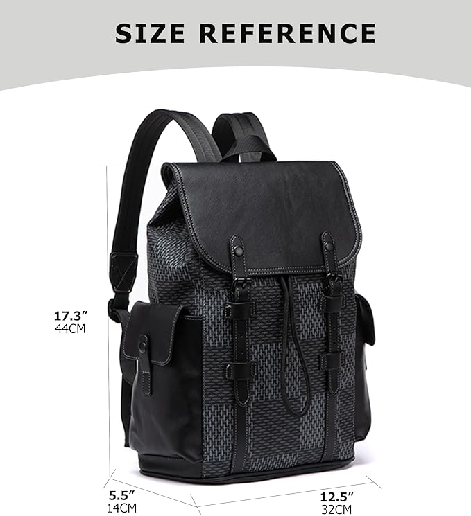 KingTo Laptop Backpack for Men Luxury Anti-Theft Travel Backpack Casual