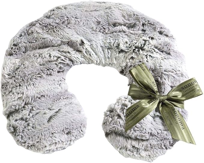 Luxury Eucalyptus Heatable/Chillable Neck Pillow by Sonoma Lavender,