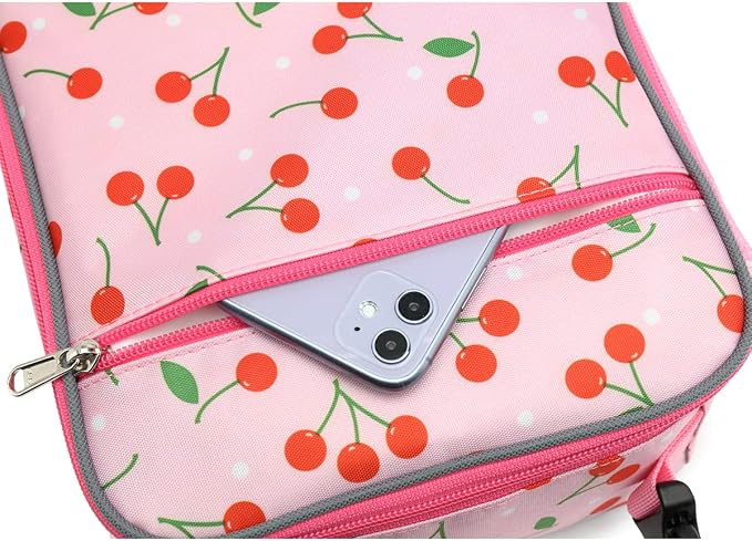 FlowFly Kids Lunch box Insulated Soft Bag Mini Cooler Back to School Thermal
