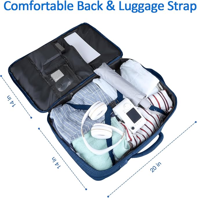 Large Travel Laptop Backpack for Men, 50L Carry On Backpack, Expandable Laptop