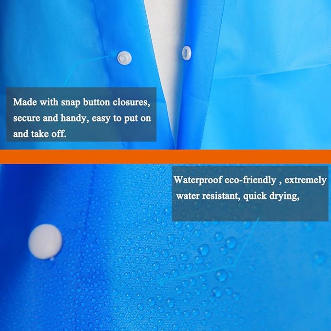 Rain Coats - Reusable EVA Rain Ponchos