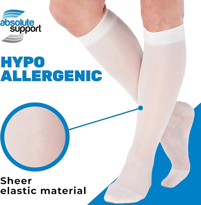 Made in USA - Sheer Compression Stockings