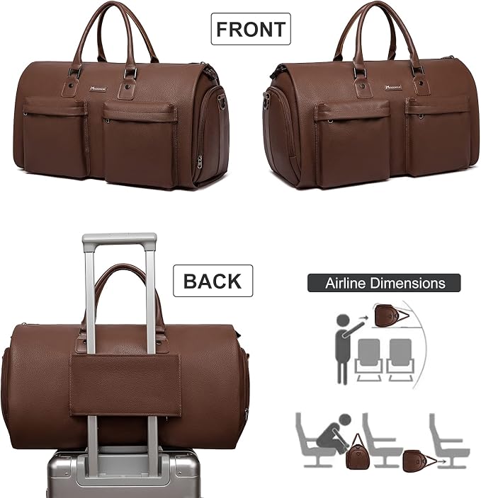 Modoker Garment Bags for Travel Carry on Duffle Bags for Airplane Weekender