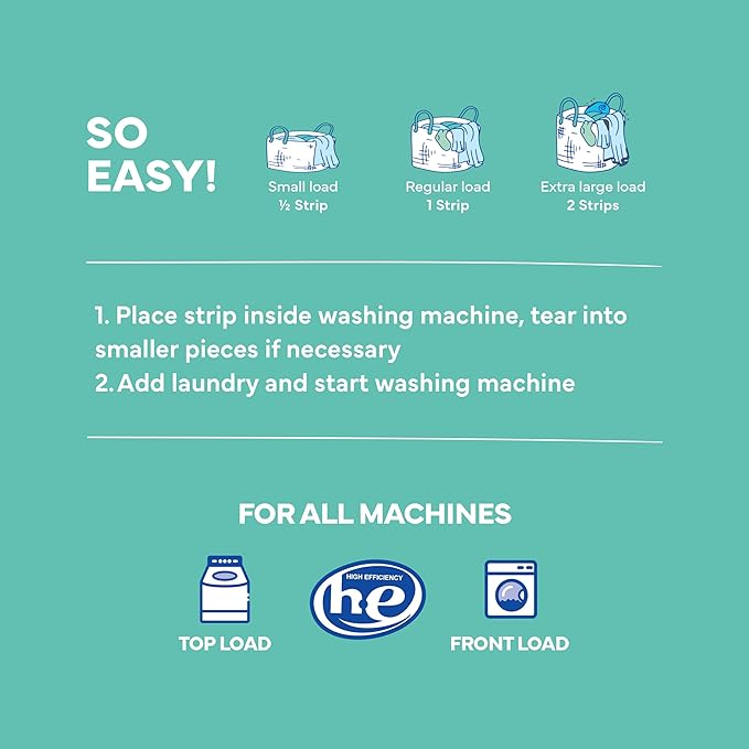 Tru Earth Compact Dry Laundry Detergent, Unscented