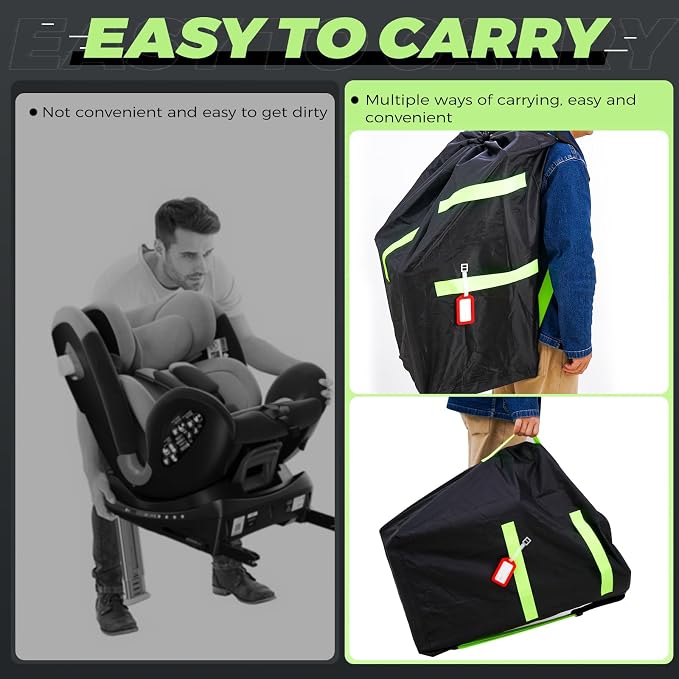 Waterproof Car Seat Travel Bag, Suitable