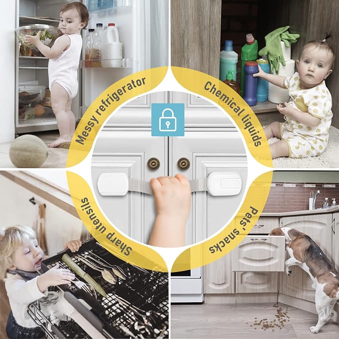 4our Kiddies Child Safety Cabinet Locks