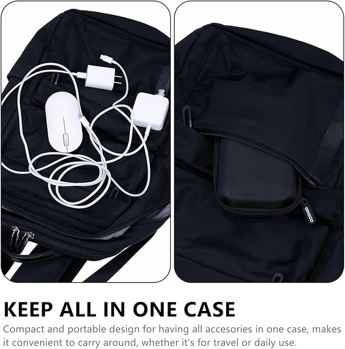Ginsco Hard Shell Protection Case Electronic Accessories Organizer Pouch