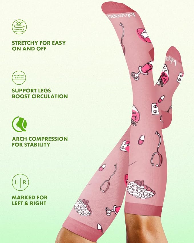Bamboo Viscose Compression Socks