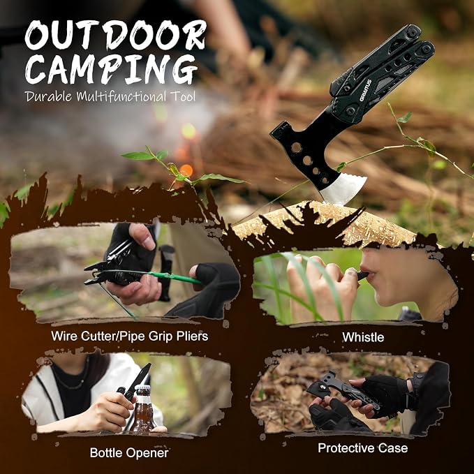 Camping Multitool Accessories Stocking Stuffers