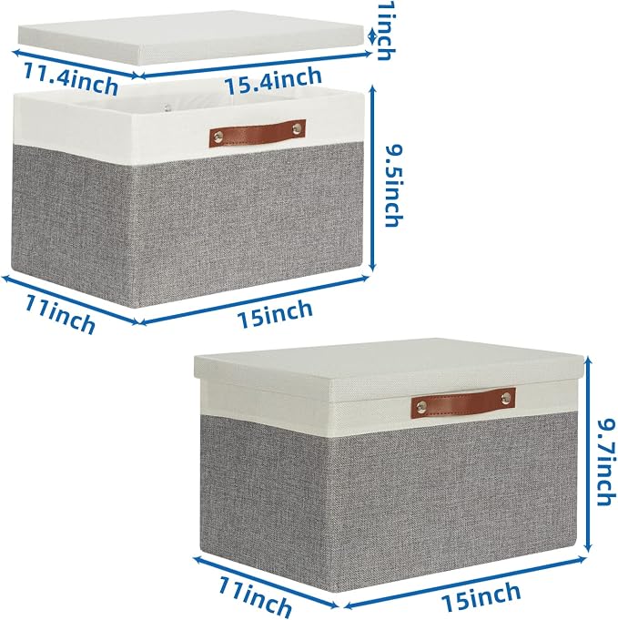 Temary Collapsible Storage Bins Storage Boxes
