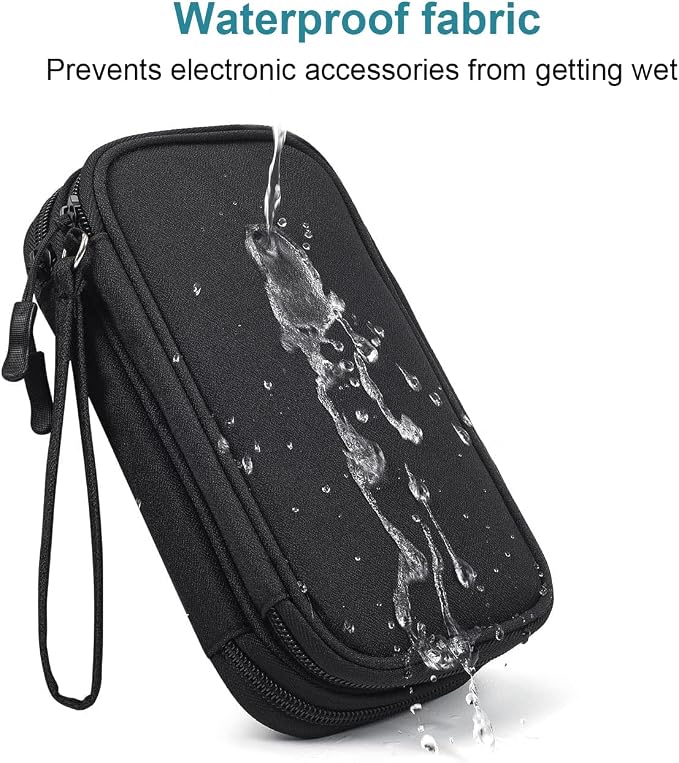 Electronic Accessories Organizer Carry Bag, Travel Cable Organizer Pouch