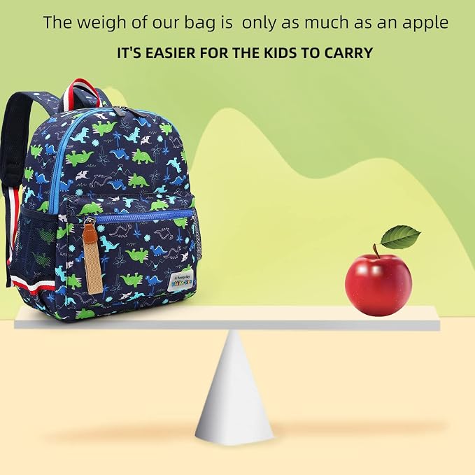 willikiva Cartoon Bus 12 Kindergarten Backpack