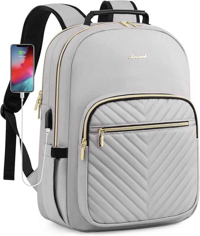 LOVEVOOK Laptop Backpack for Women, Travel Computer Work Bags
