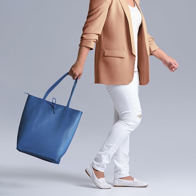 Italian Calf Leather Tote for Women
