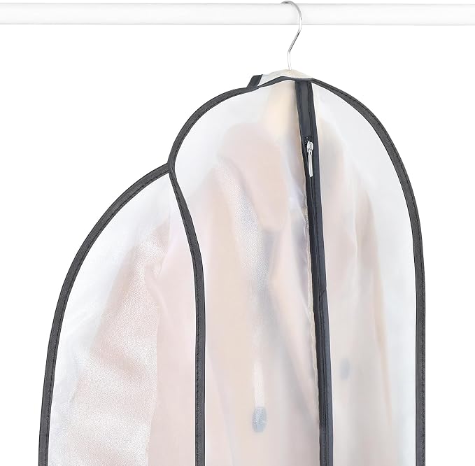 Zilink Breathable Dress Bags for Gowns Long 72” Wedding Dress Storage Bags