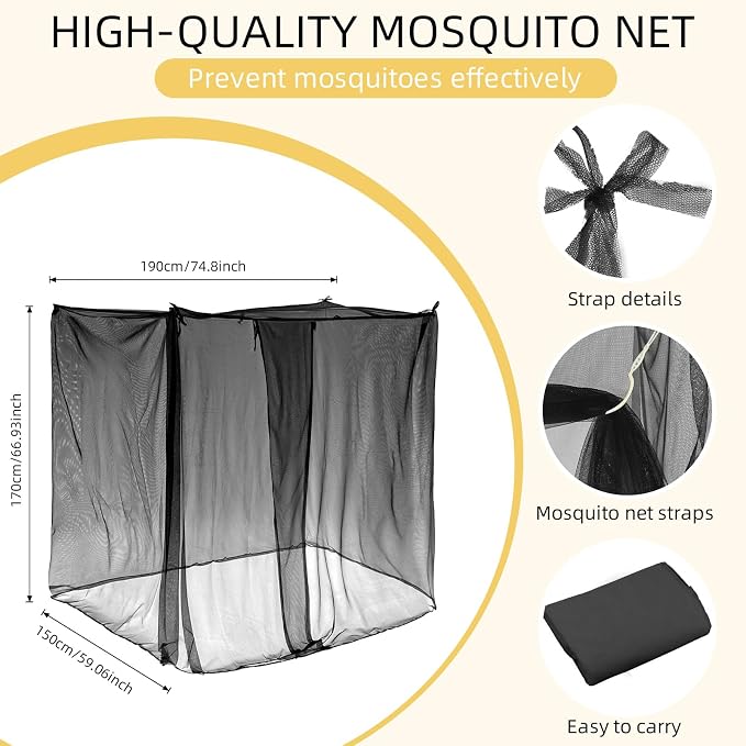 4 Corners Mosquito Net for Mosquiteros para Camas Bed Canopies Netting Bed