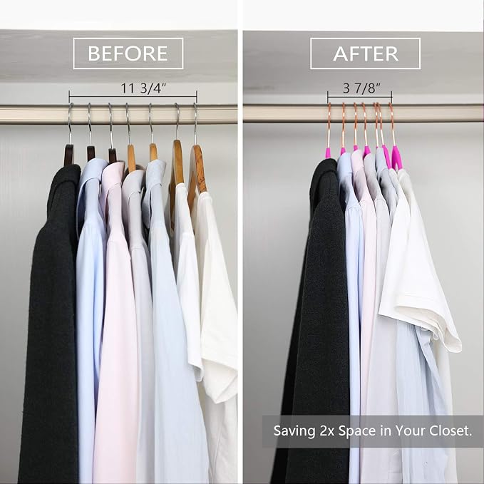 MIZGI Premium Velvet Hangers Heavyduty