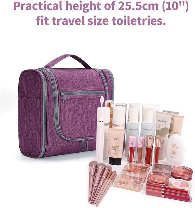 Hanging Toiletry Bag for Women Travel Makeup Bag Organizer Toiletries Bag for
