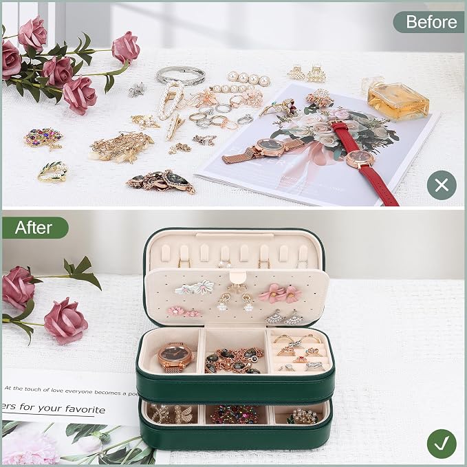 DesignSter Small Travel Jewelry Box