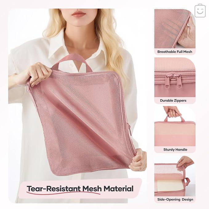 Veken 11 Set Compression Packing Cubes