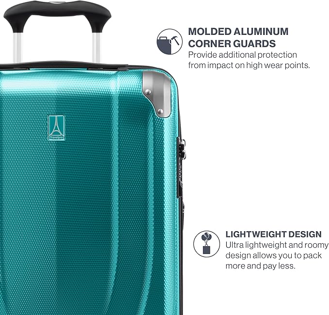 Travelpro Pathways 3 Hardside Expandable Luggage, 8 Spinner Wheels, Lightweight