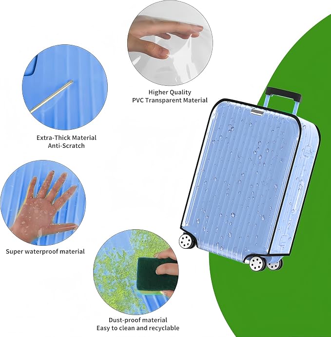 Suitcase Covers Clear Luggage Cover