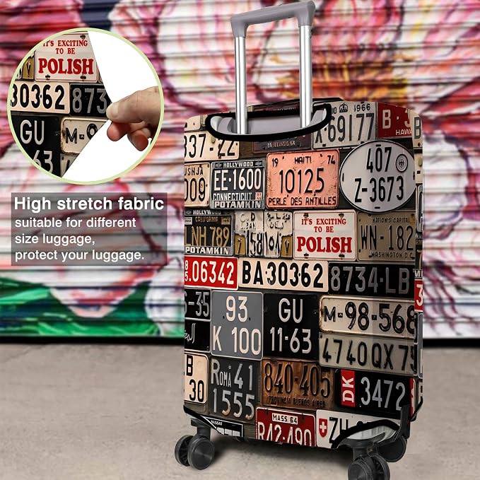 Travel Luggage Cover Suitcase Protector Fits 18-32 Inch Wheel Covers