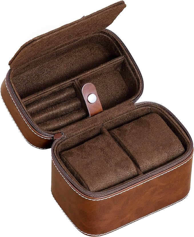 Gift Set 6 Slot Leather Watch Box