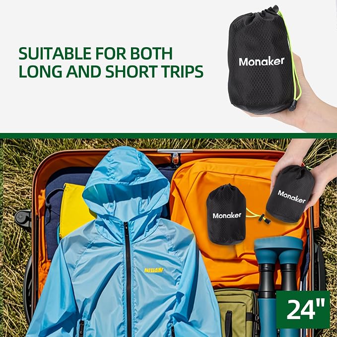 Ultralight 20L Foldable Backpack, Compact to Palm-Sized, Travel & Daily Use