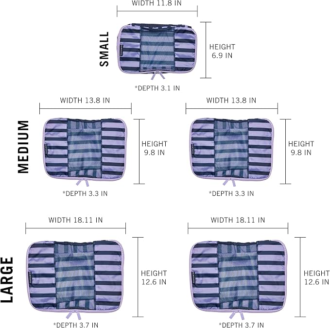 TravelWise Packing Cubes