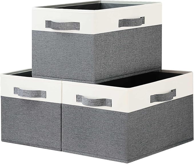 GhvyenntteS Large Closet Storage Bins