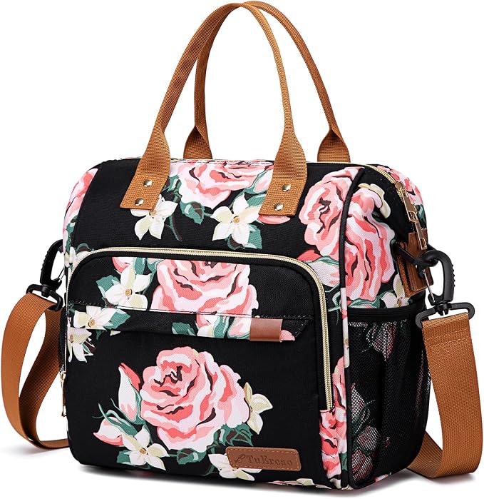 TuErCao Lunch Box for Women Adult Insulated Lunch Bag for Female Teacher Nurse