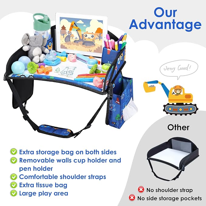 Kids Travel Tray for Airplane
