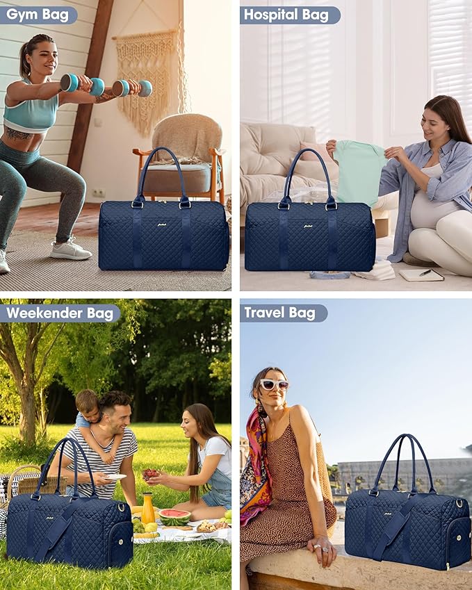 Weekender Travel Duffle Bag for Women