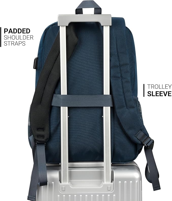 ZORFIN 36L Backpack for College, and Travel: Water Resistant Bookbag