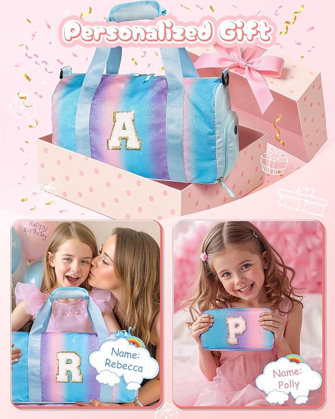 Birthday Gifts for 3 4 5 6 7 8 9 10 11 12 Year Old Girls-Girl Gym Bag