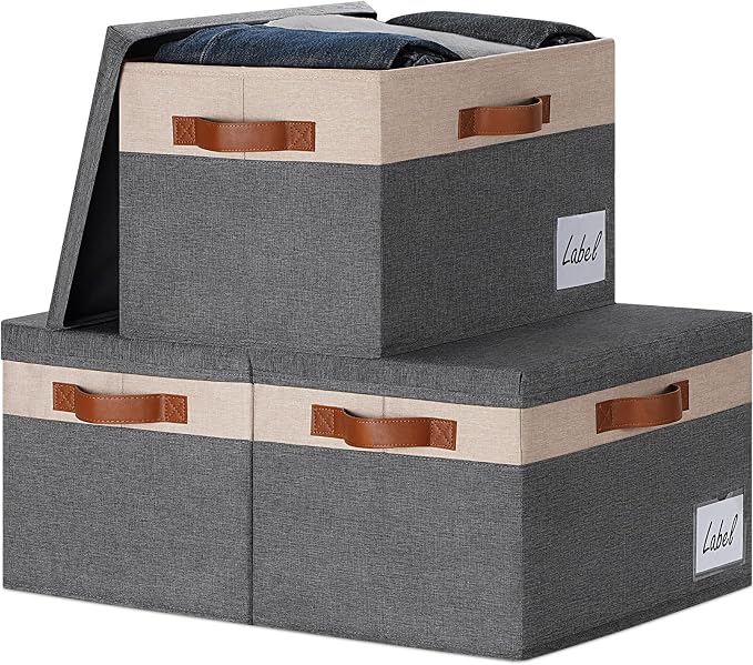GhvyenntteS Fabric Storage Bins