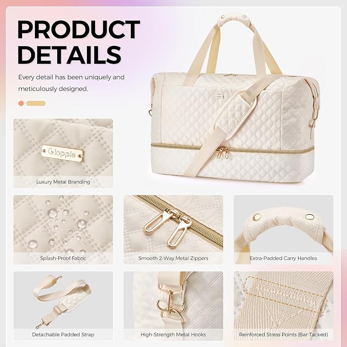 Gloppie Weekender Bags for Women