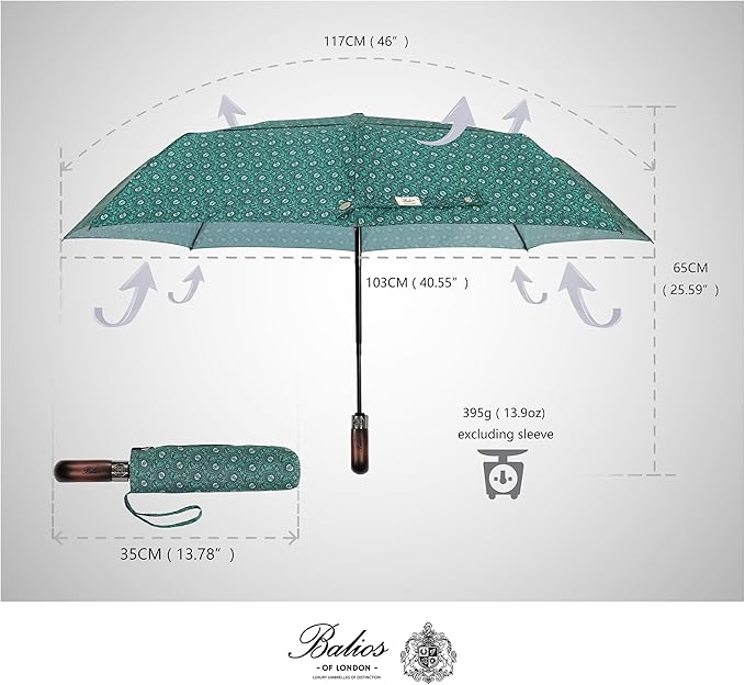 Balios Travel Folding Umbrella