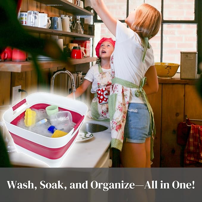 Collapsible Dish Basin, Wash Basin