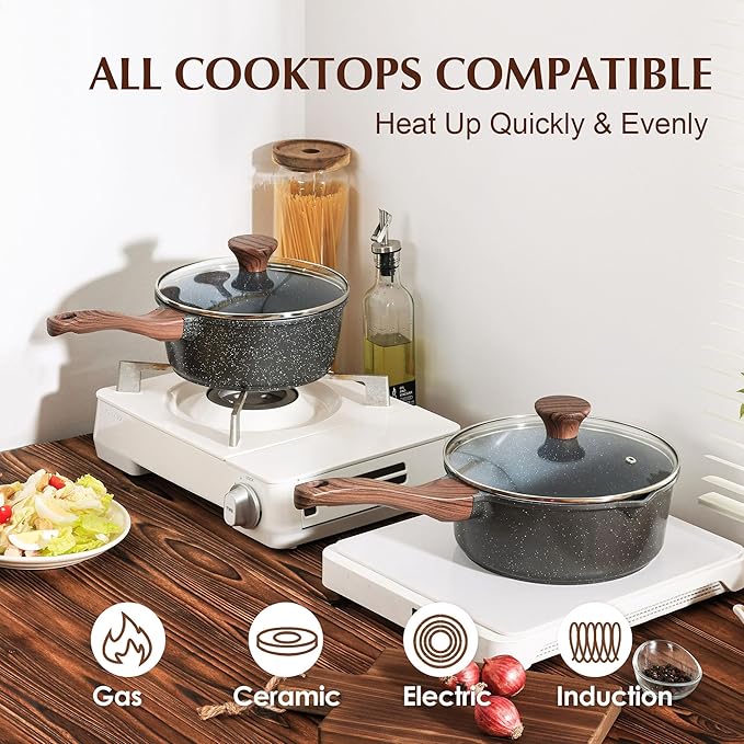 SENSARTE Nonstick Saucepan