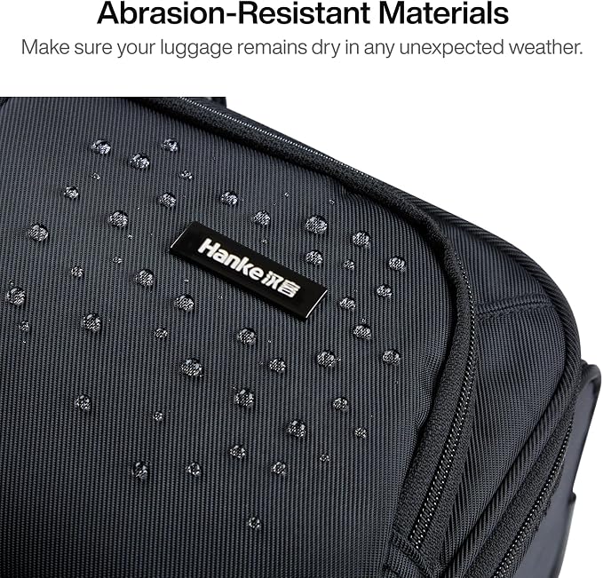 Hanke 3 Piece luggage Sets Softside Expandable luggage