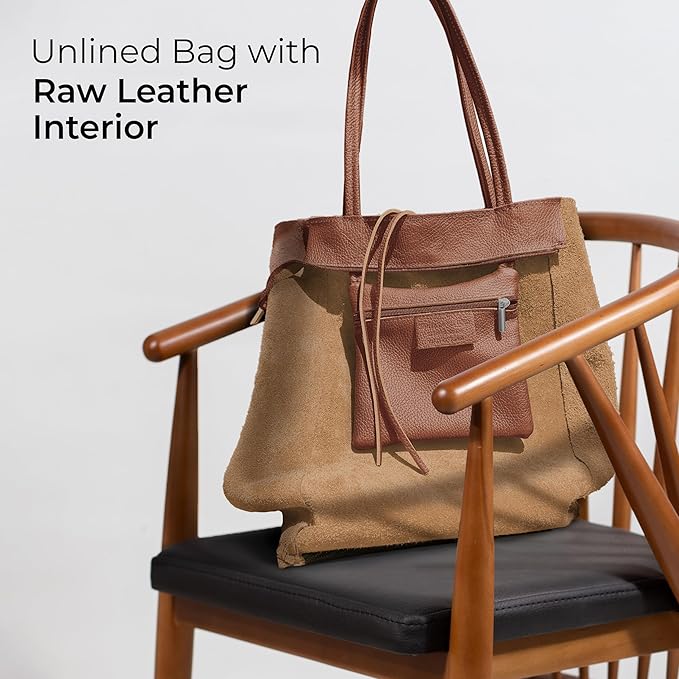 Italian Calf Leather Tote for Women
