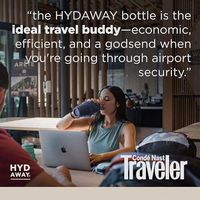 HYDAWAY 25oz Collapsible Water Bottle