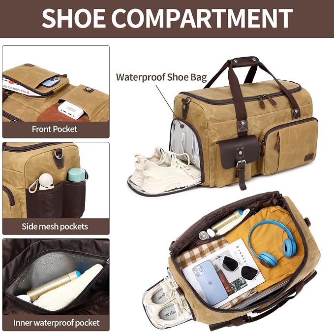 Travel Duffle Bag Weekender Bag