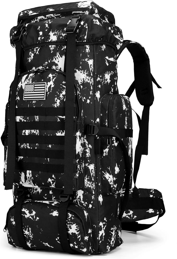 King'sGuard 70L Camping Hiking Backpack Tactical Backpack Military Molle