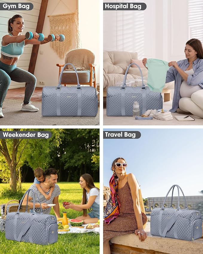 Weekender Travel Duffle Bag for Women